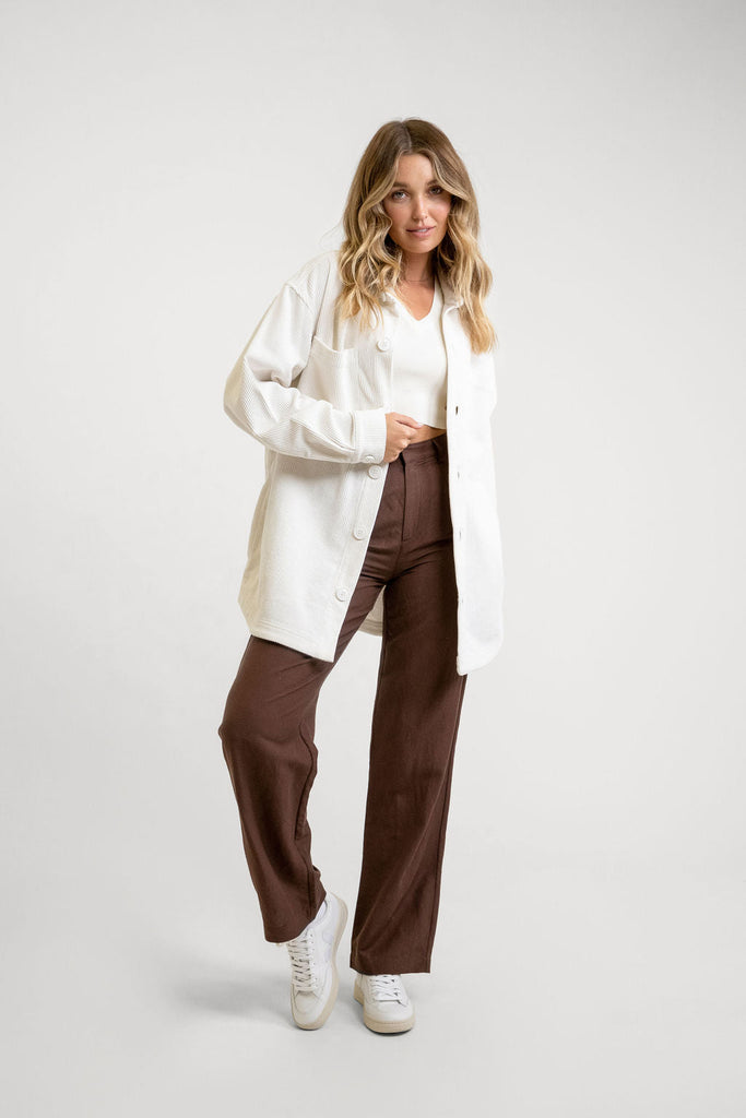 Rhythm Corduroy Oversized Shacket 