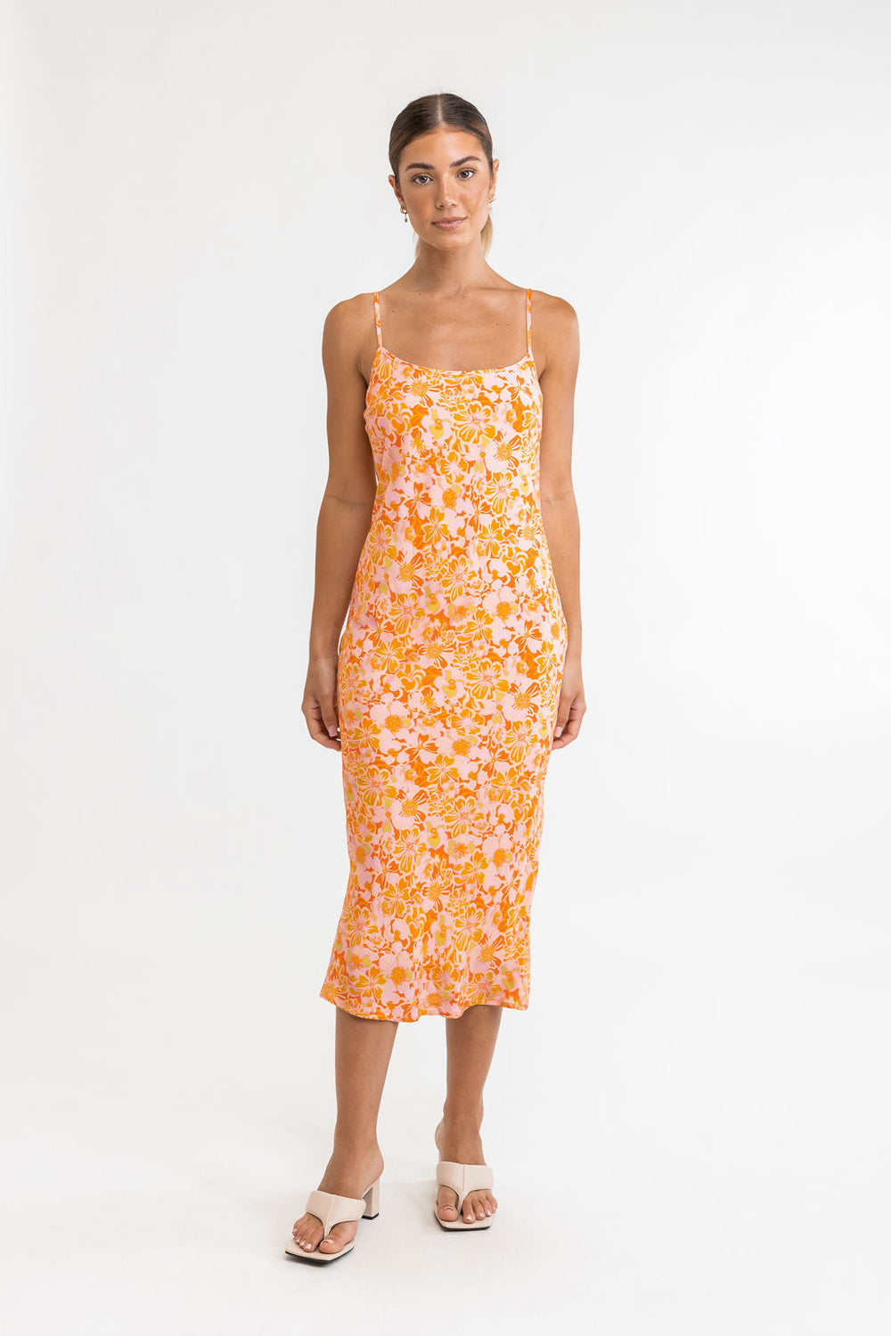 Rhythm Evangeline Slip Midi Dress 