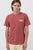 Rhythm Livin Slub T-Shirt Vintage Red S 