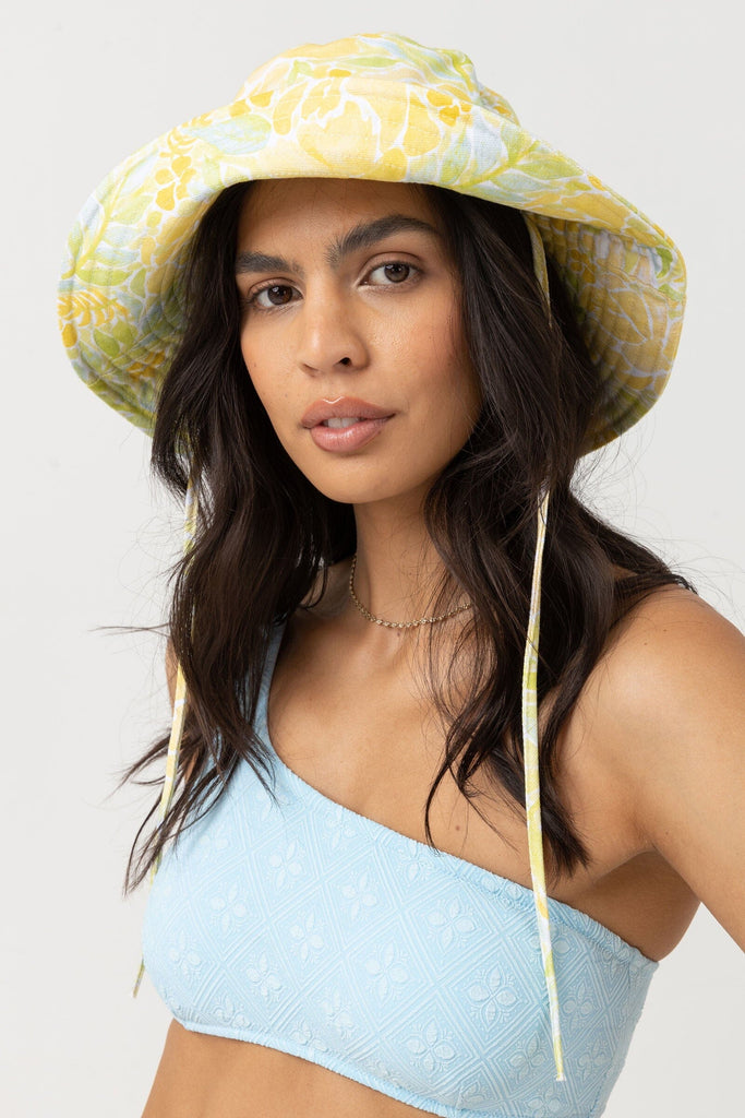 Rhythm Magnolia Floral Bucket Hat 