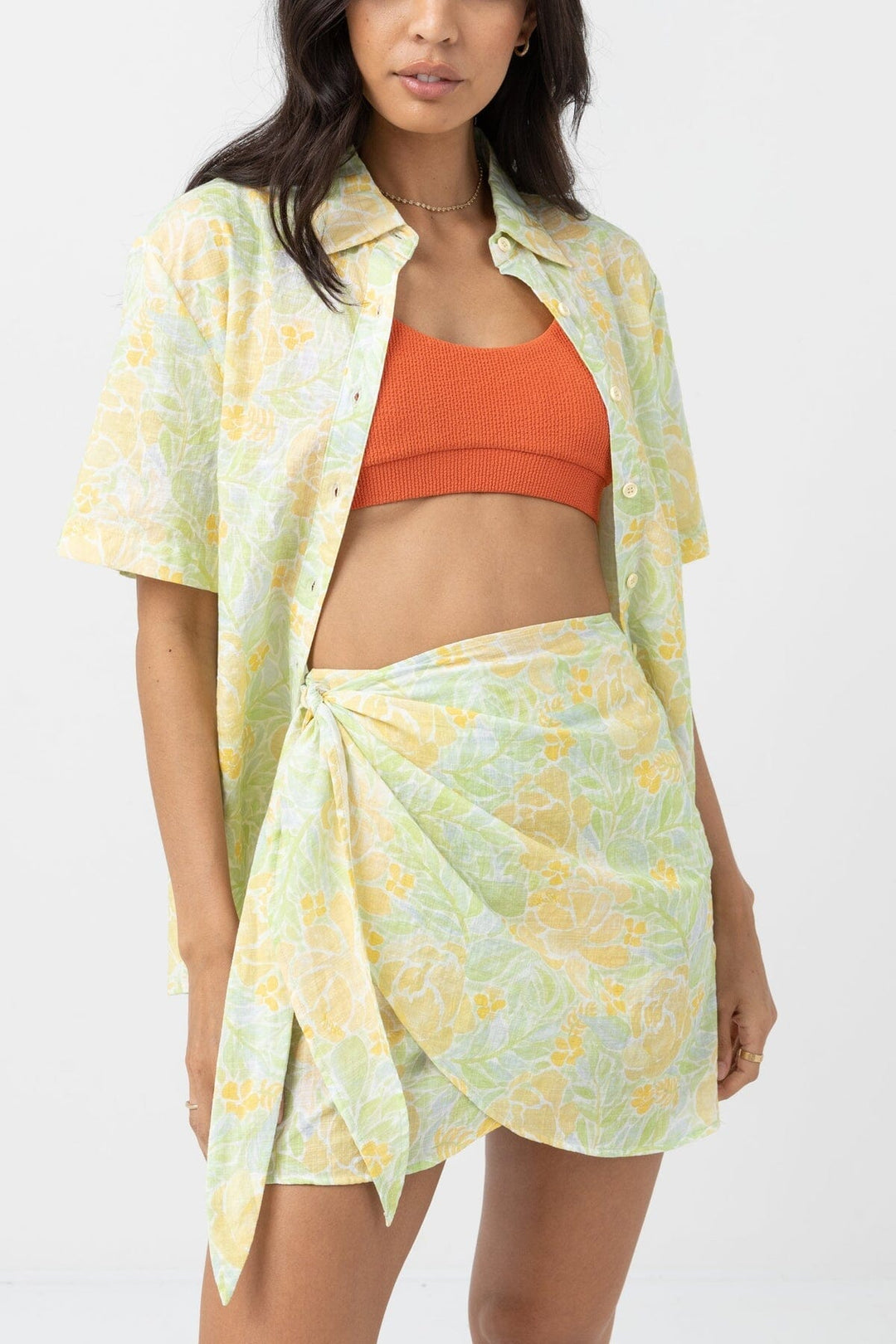 Rhythm Magnolia Floral Shirt 