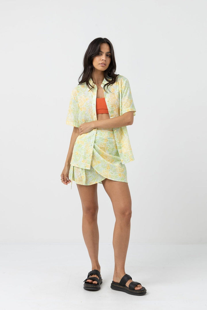 Rhythm Magnolia Floral Shirt 