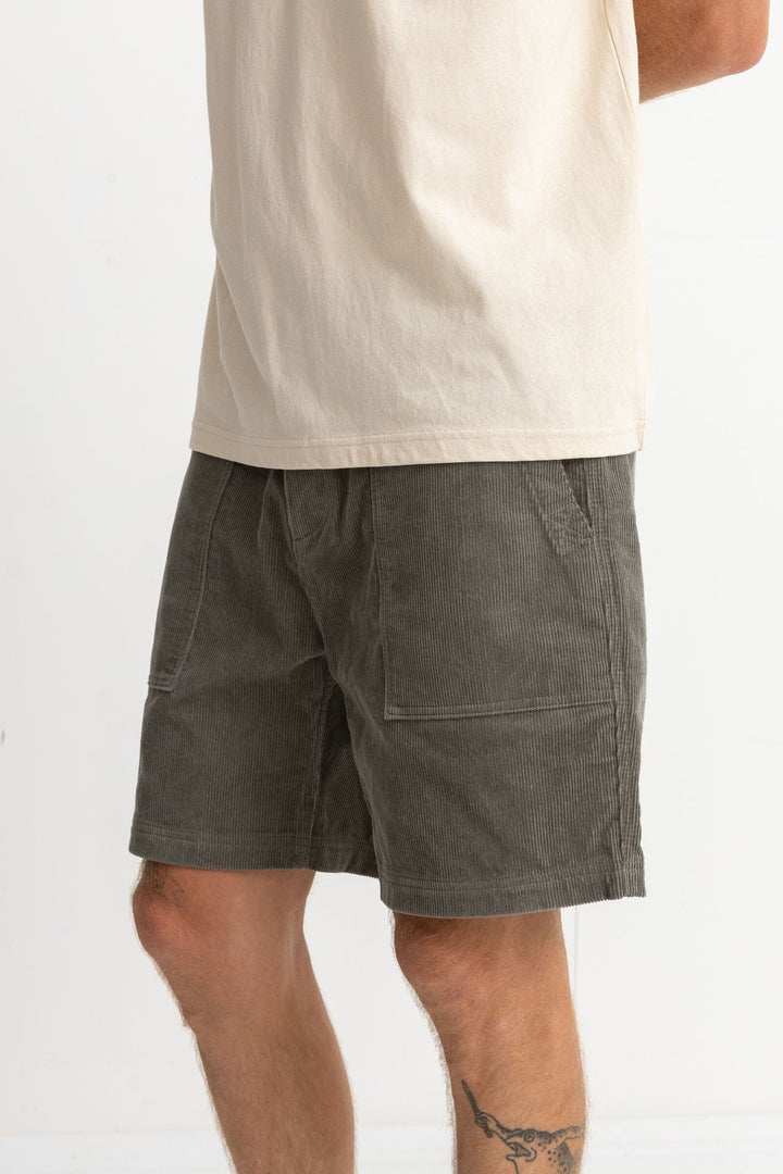 Rhythm Worn Path Cord Shorts Fatigue 30 