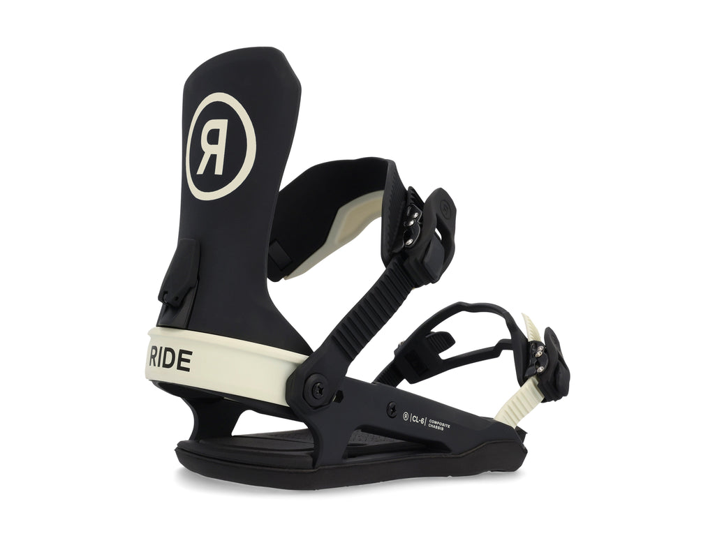Ride CL-6 Snowboard Bindings 2023 Black S 