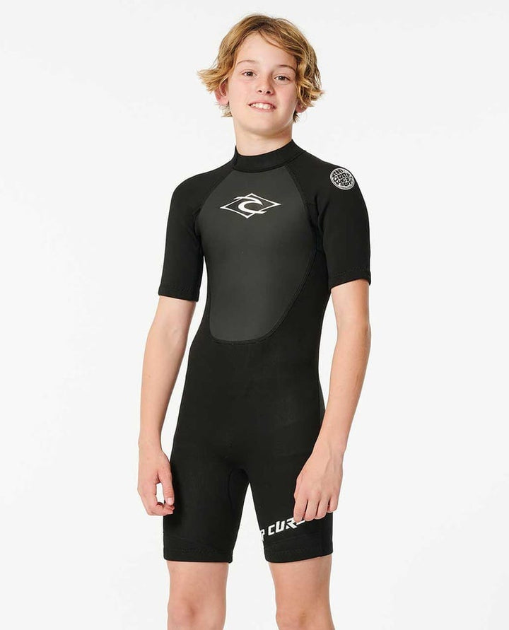 Rip Curl Boys Omega Back Zip Springsuit Wetsuit 