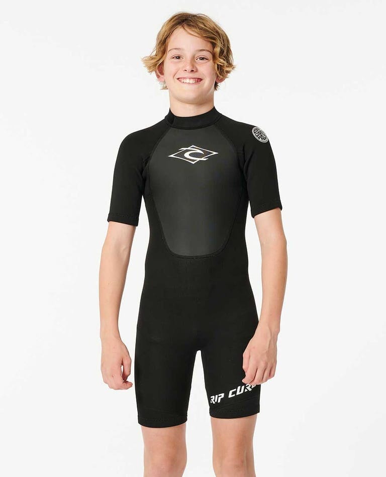 Rip Curl Boys Omega Back Zip Springsuit Wetsuit 