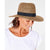 Rip Curl Dakota Panama Hat Black / Tan M 