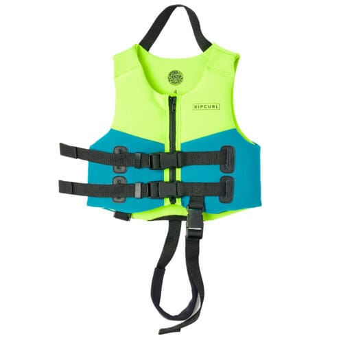 Rip Curl Junior Omega Buoy Vest Lime 4Y 
