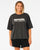 Rip Curl Surf Spray Heritage Tee Washed Black XS 