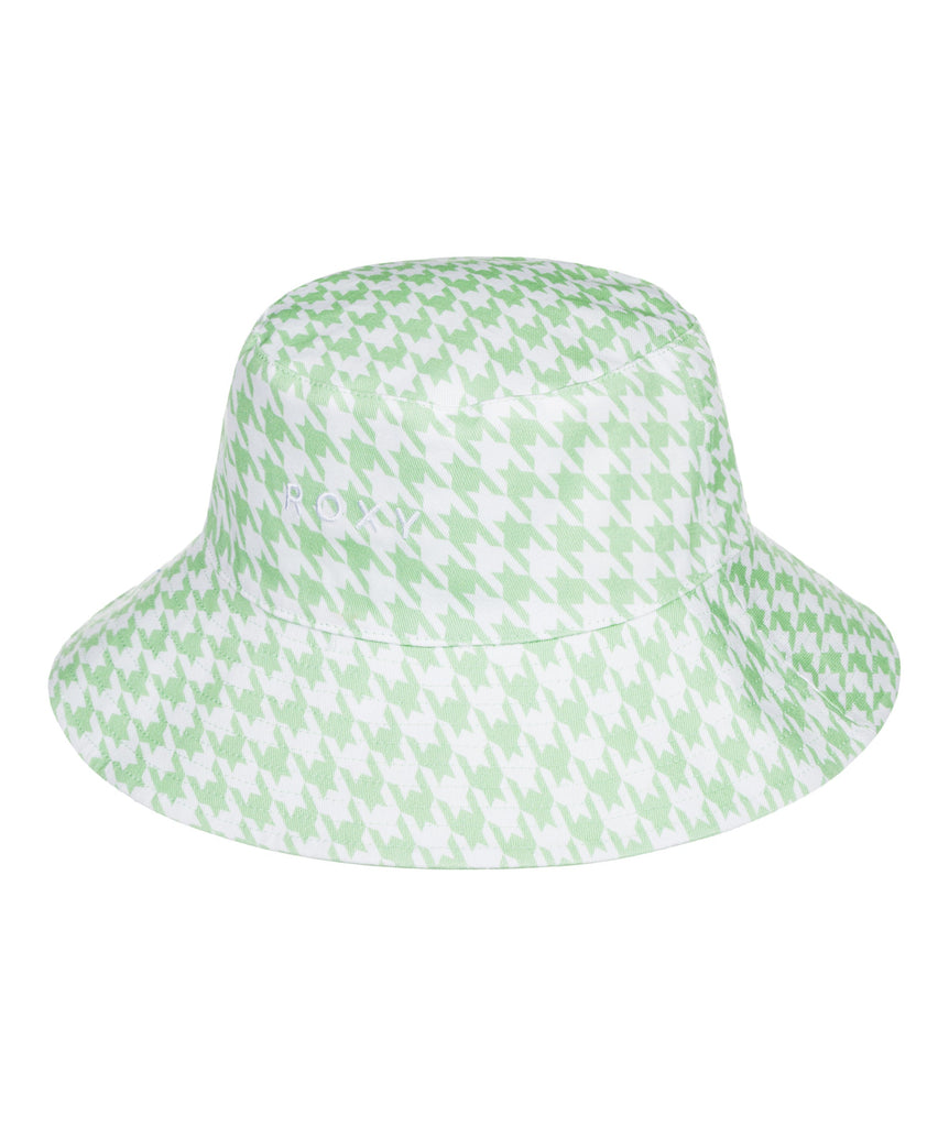Roxy Aloha Sunshine Printed Hat Sprucetone Check It S / M 