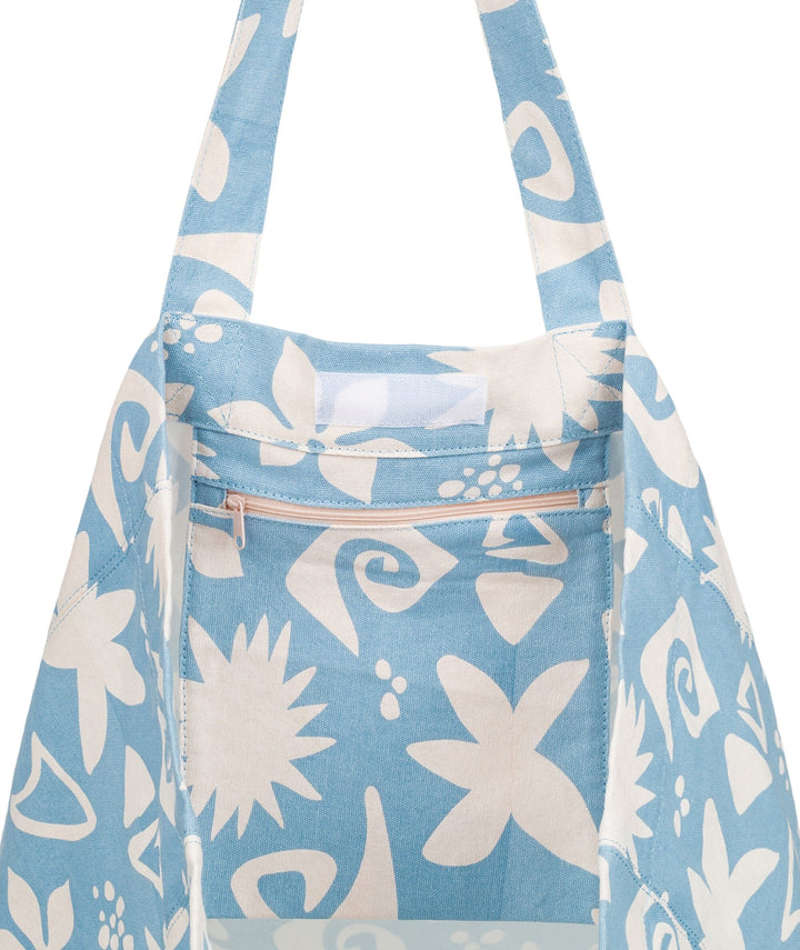 Roxy Anti Bad Vibes Printed 24L Large Tote Bag 