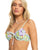 Roxy Blumen Bralette Tie Side Bikini 