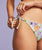 Roxy Blumen Bralette Tie Side Bikini 