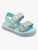 Roxy Cage Girls Sandals Blue Coral 6 M 