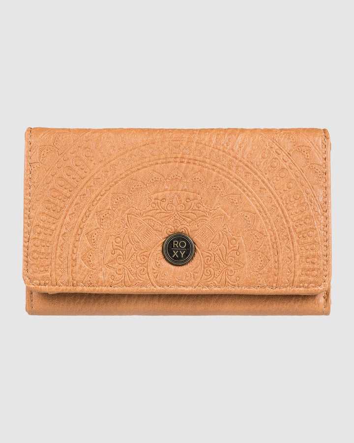 Roxy Crazy Diamond Wallet Tan 