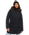 Roxy Ellie Longline Hooded Jacket TRUE BLACK XS 