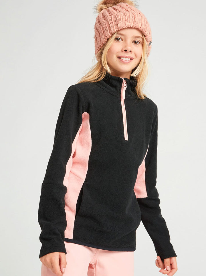 Roxy Sayna Girls Half Zip Fleece 