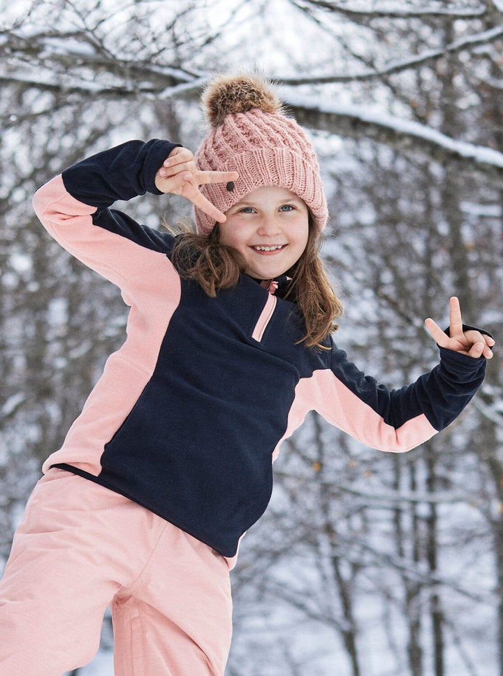 Roxy Sayna Girls Half Zip Fleece 