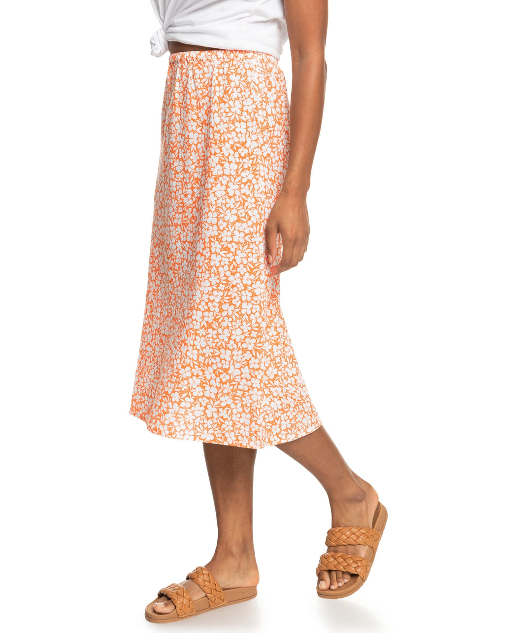 Roxy Shelly Beach Again Midi Skirt 