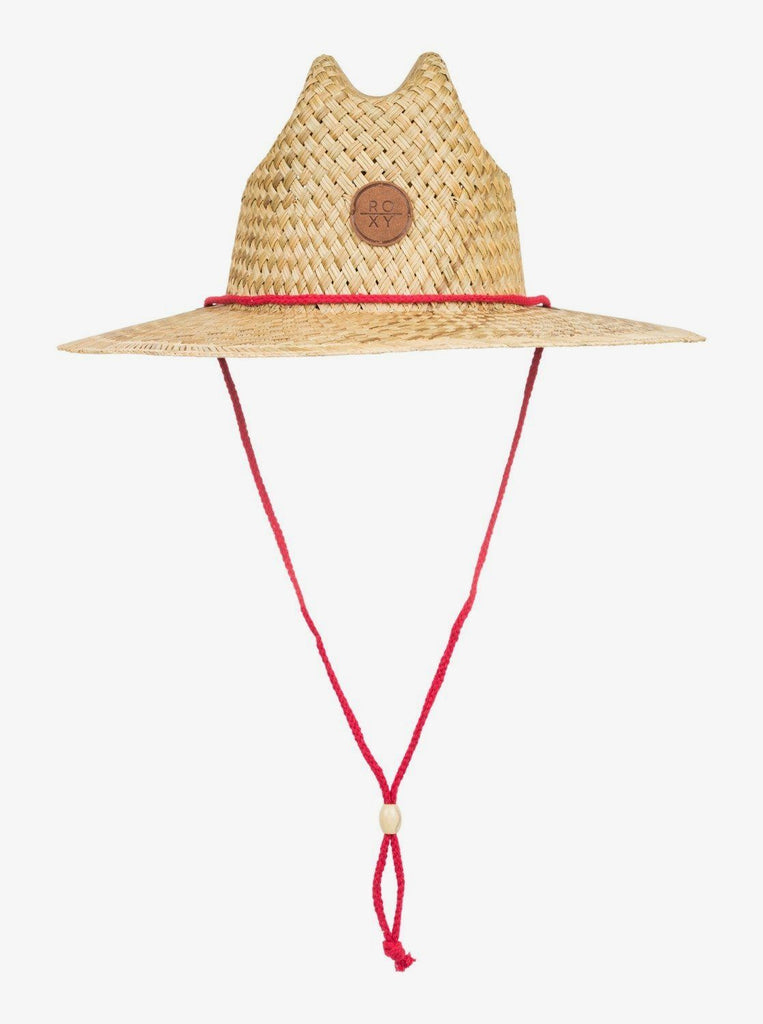 Roxy Sunshine On My Mind Straw Hat Hibiscus S / M 