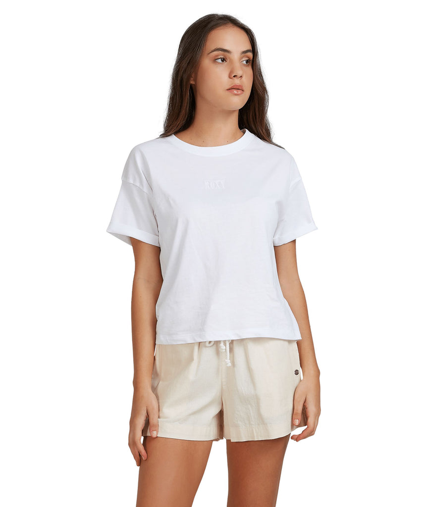 Roxy Surfing In Sunshine T-Shirt Bright White S 