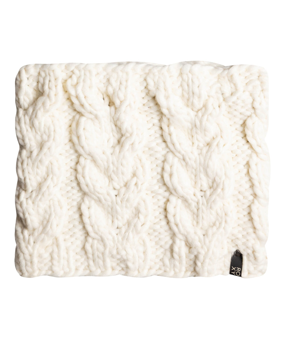 Roxy Winter Neck Warmer Egret 