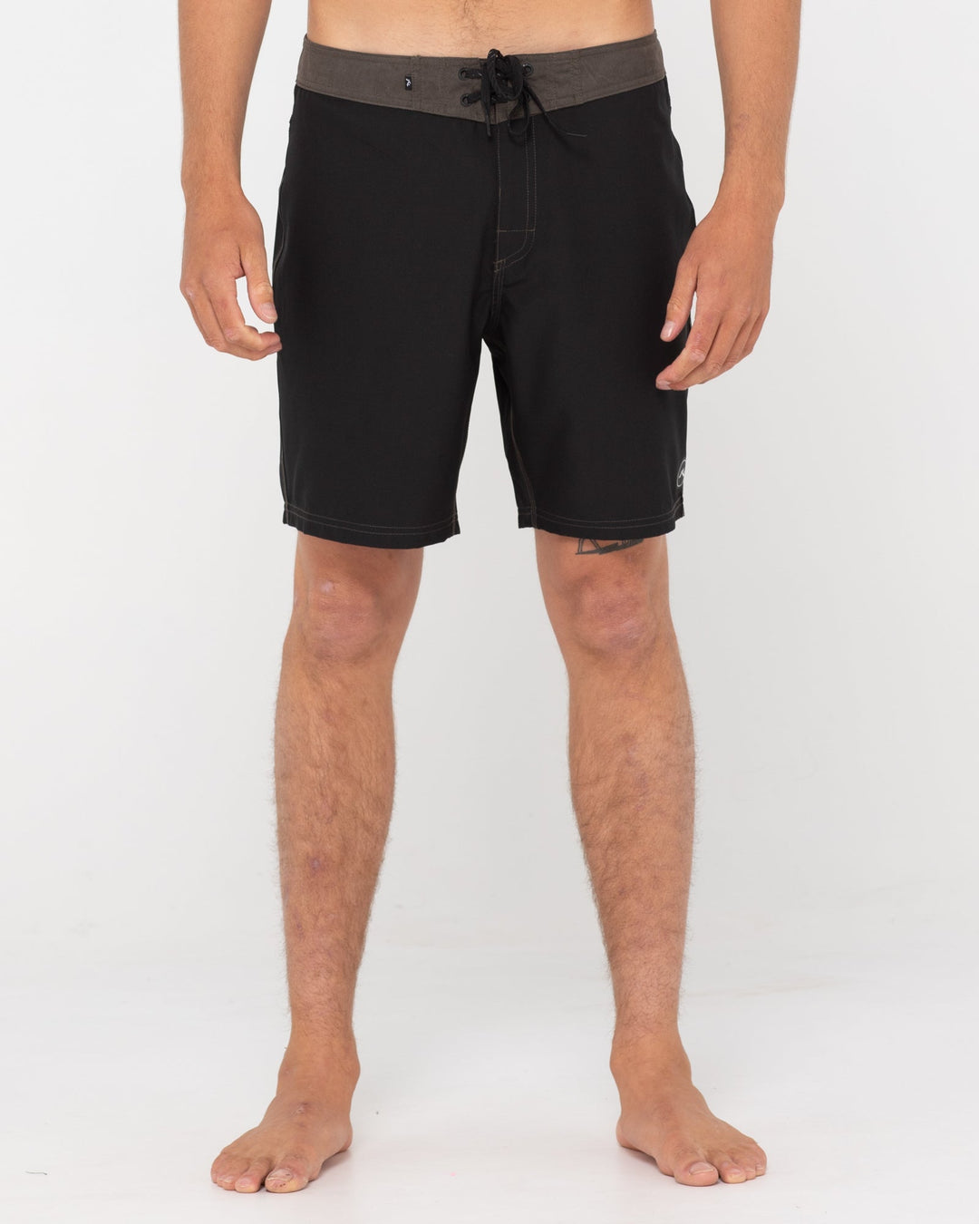 Rusty Dynamite Boardshorts Black / Chocolate 34 