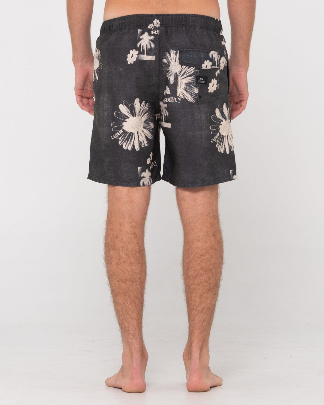 Rusty Electric Sax Elastic Boardshorts 