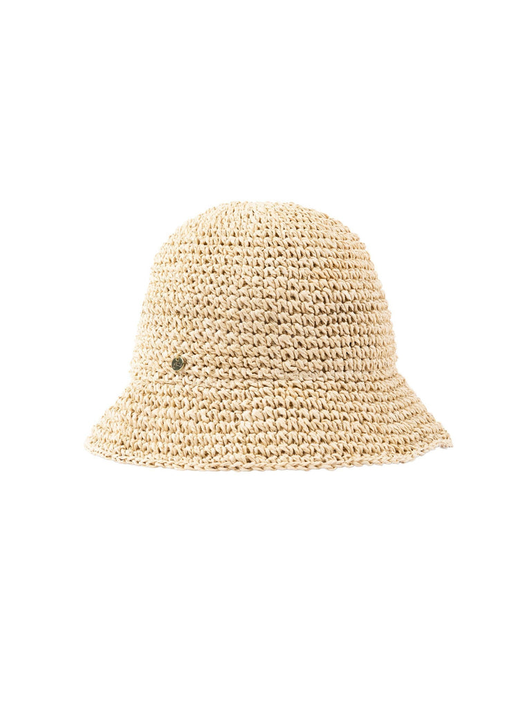 Rusty Galia Crushable Bucket Hat NATURAL S / M 