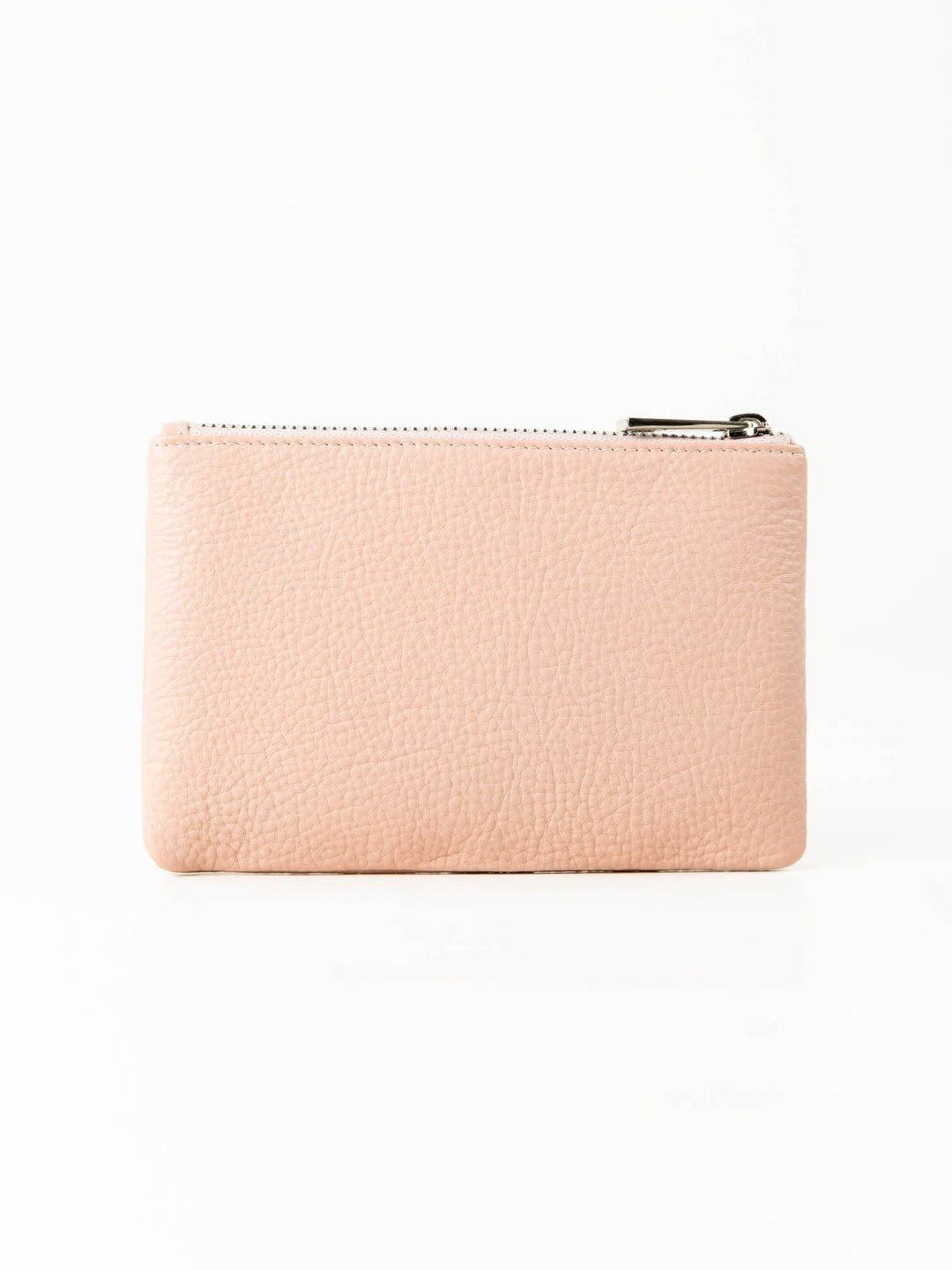 Rusty Grace Leather Pouch features RFID blocking & zip closure. 