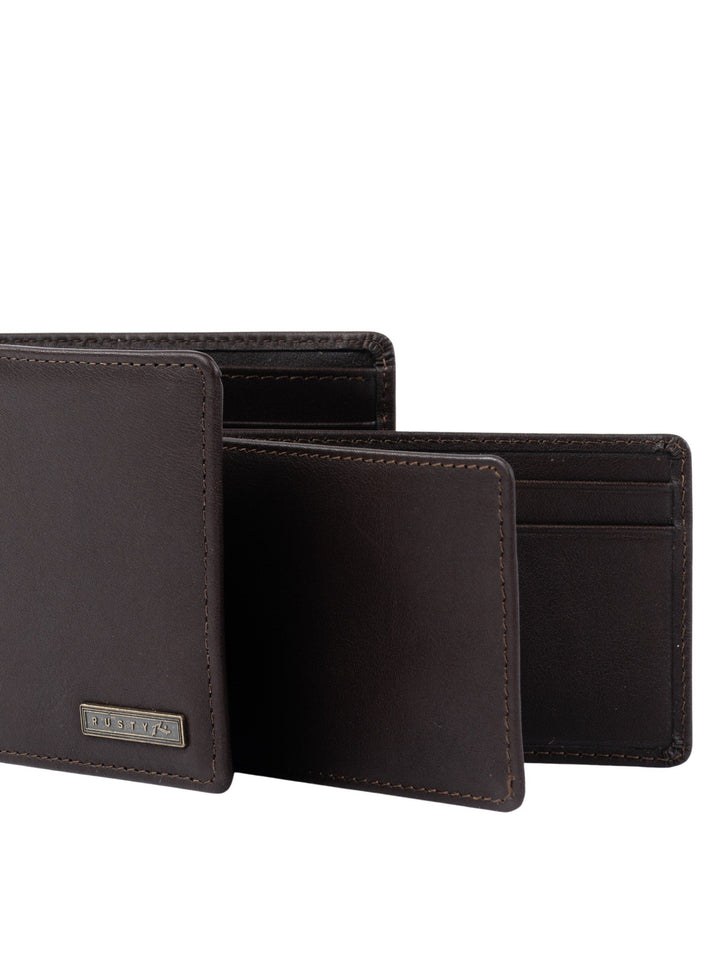Rusty High River 2 Leather Wallet 