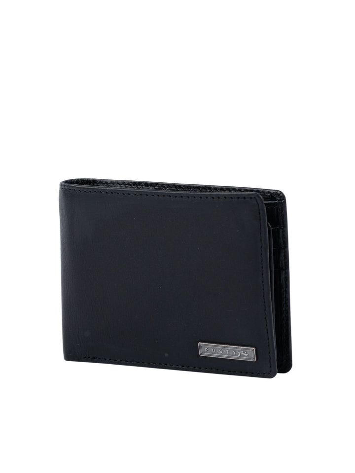 Rusty High River 2 Leather Wallet Coffee 