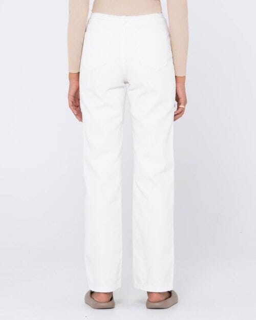 Rusty High Waisted Wide Straight Leg Pants 