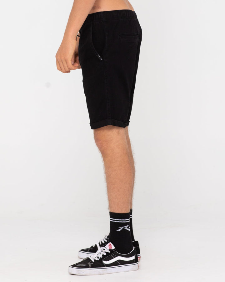 Rusty Hooked On 18" Elastic Shorts 