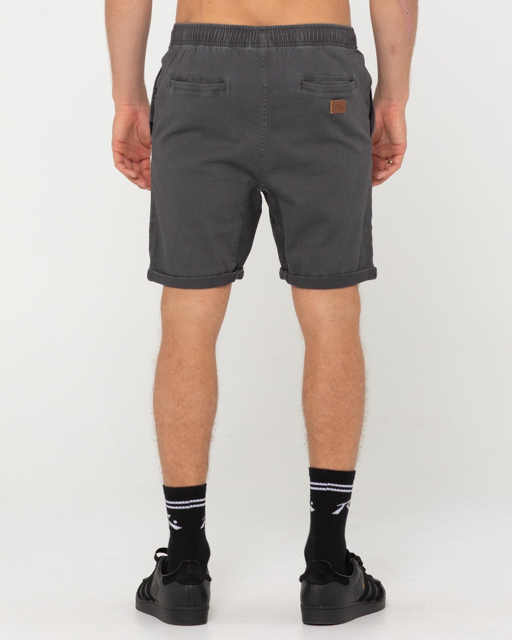 Rusty Hooked on 18" Elastic Youth Shorts 