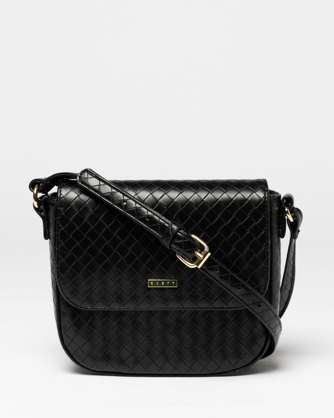 Rusty Judah Woven Crossbody Bag 