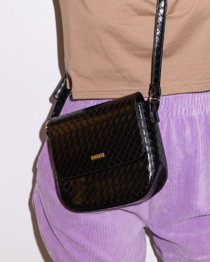 Rusty Judah Woven Crossbody Bag 
