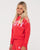 Rusty Line Oversize Youth Fleece Crew 