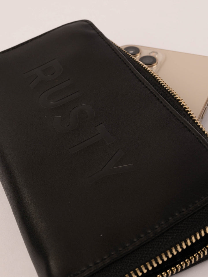 Rusty Micah Zip Around Wallet 
