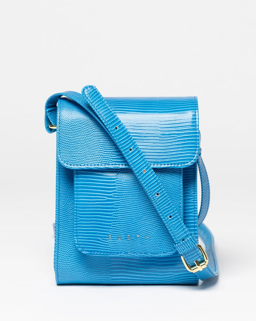 Rusty Mila Textured Sidebag Blue Regatta 
