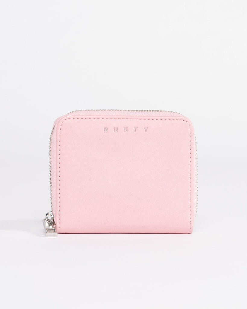 Rusty Noa Compact Wallet Vintage Pink 