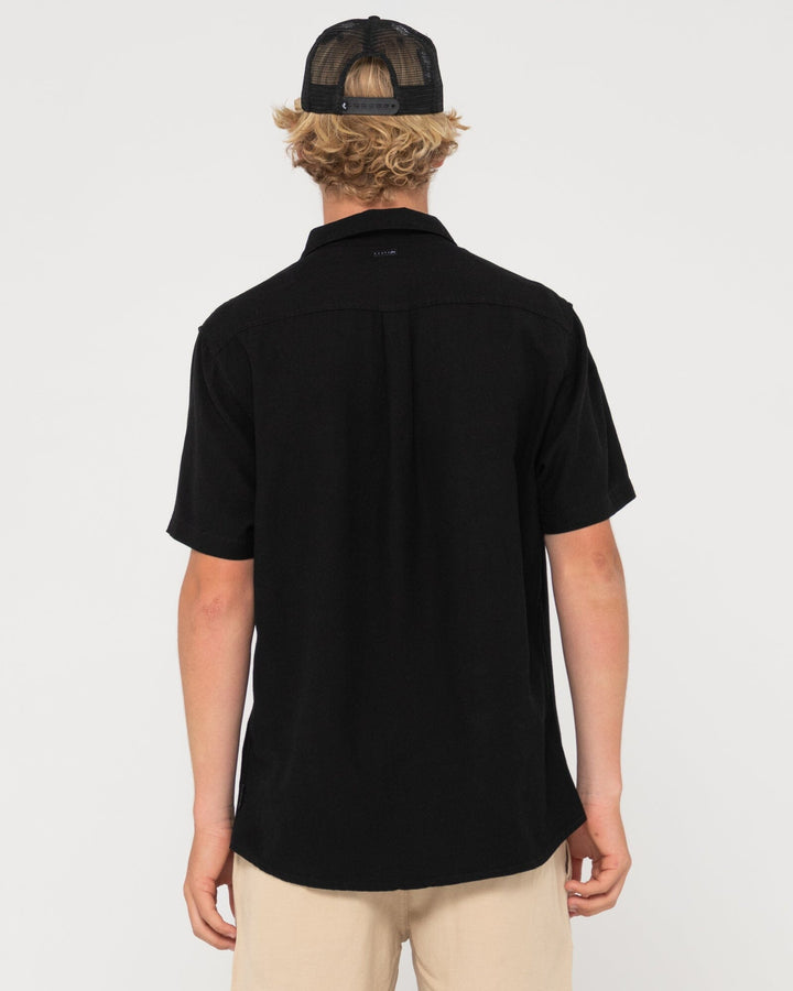 Rusty Overtone Linen Shirt 