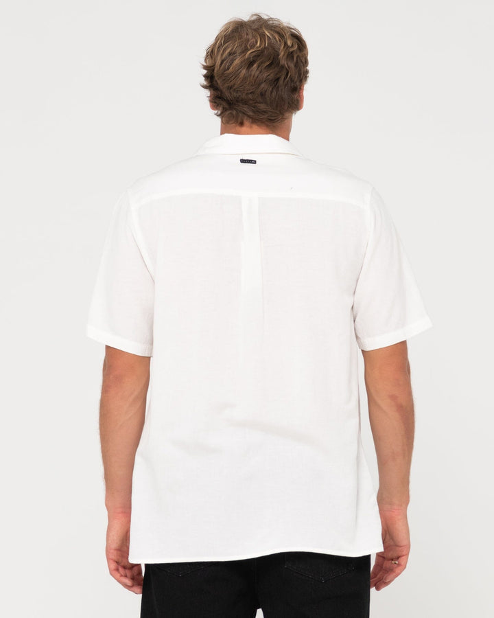 Rusty Overtone Linen Shirt 