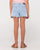 Rusty Penny Kick Flare Youth Denim Shorts 