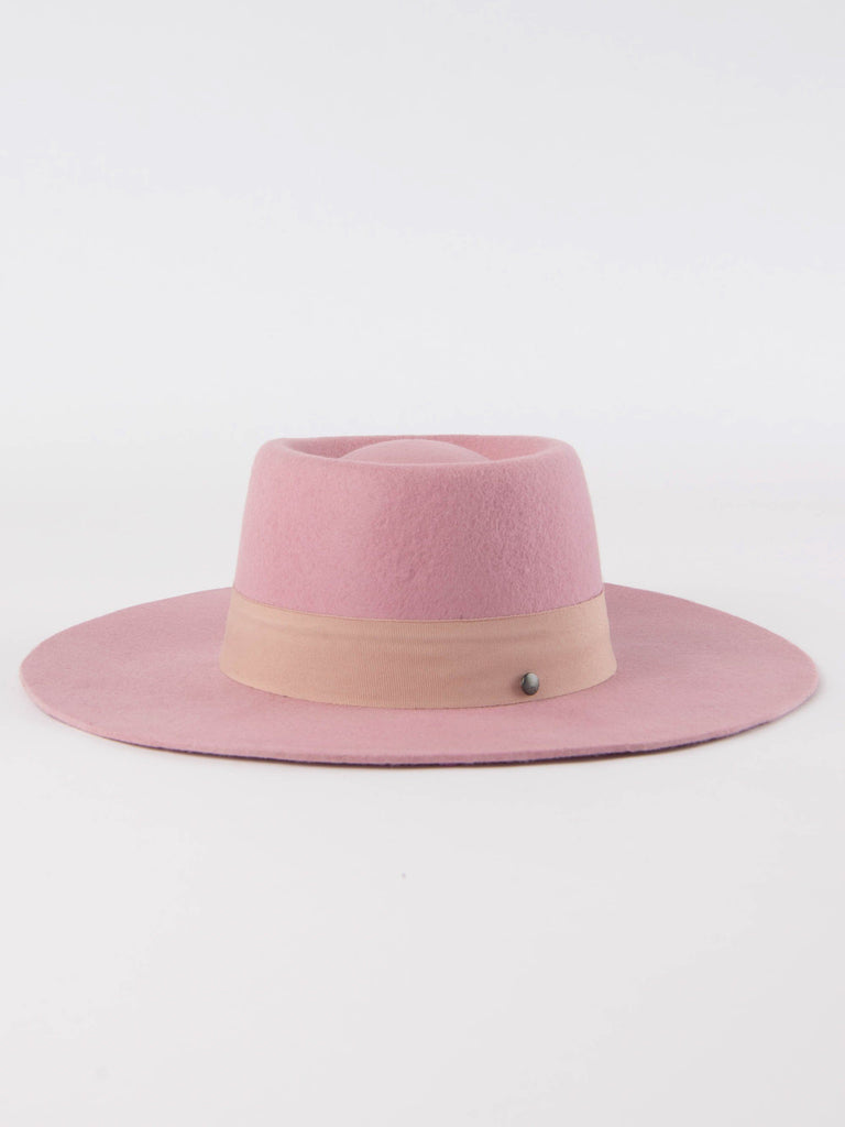 Rusty Phoenix Felt Hat Pink Nectar S/M 