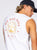 Rusty Slap And Tickle Muscle Tank White S 