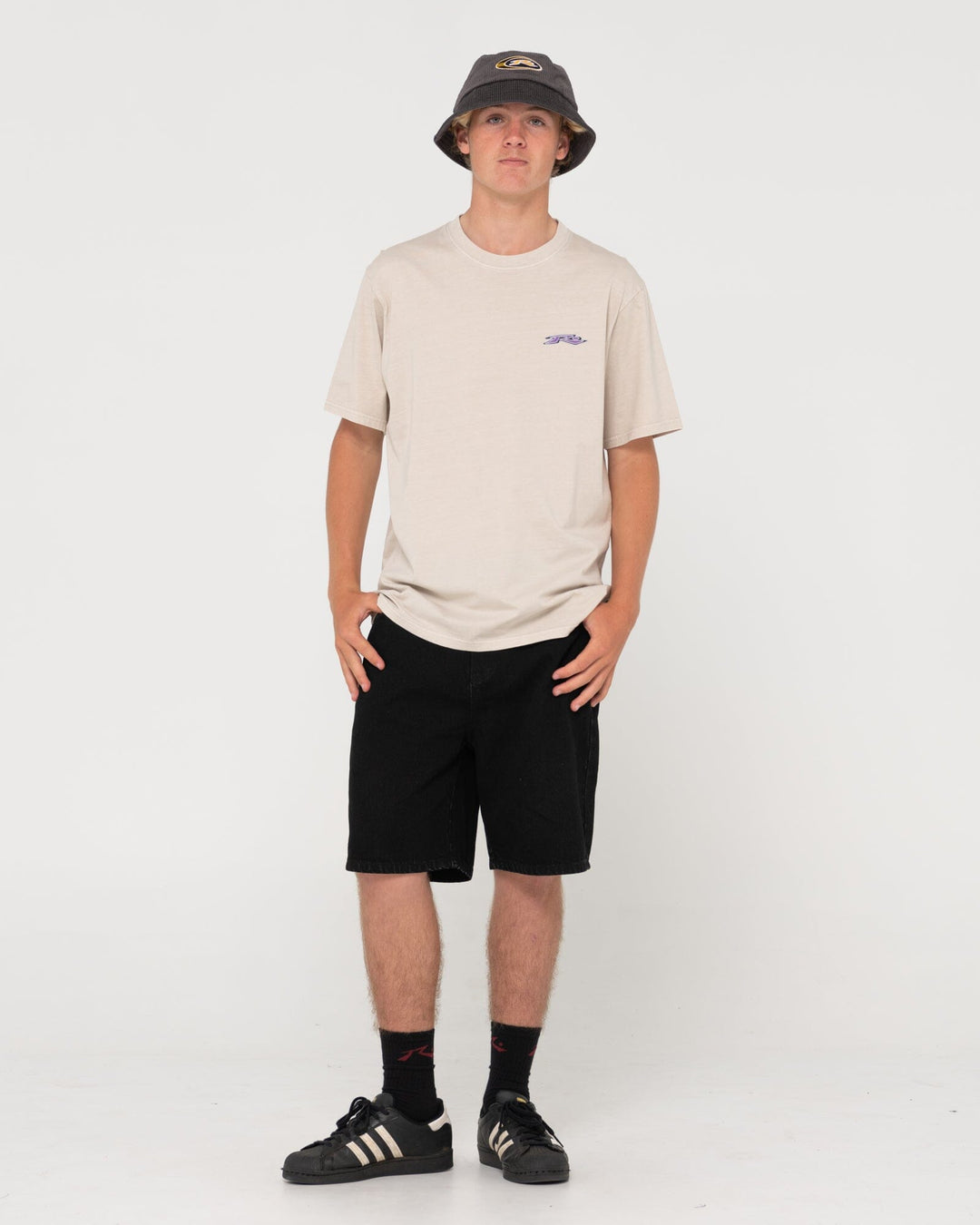Rusty Speedway Cord Bucket Hat 