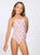 Rusty Tropical One Piece Youth Swimsuit 