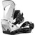 Salomon Hologram Snowboard Bindings 2023 M White / Black 