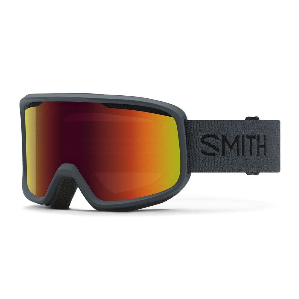 Smith Frontier Snow Goggles 2024 Slate / Red Sol-X Mirror 